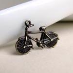 Hand Aged Bicycle Pendant