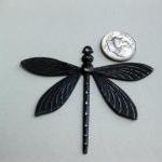Black Patina Dragonfly Pend..