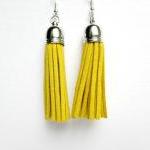 Mustard Tassel Earrings, Fr..
