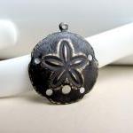 Black Patina SandDollar Cha..