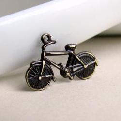 Hand Aged Bicycle Pendant